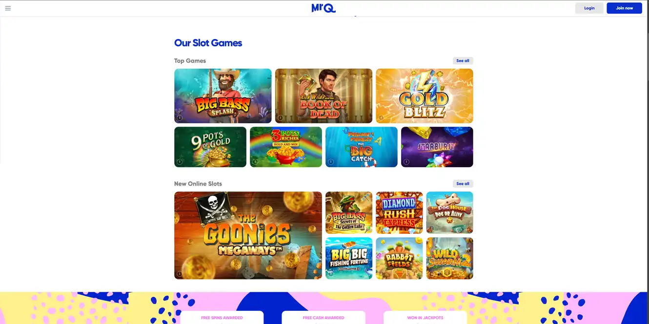 mrq casino home